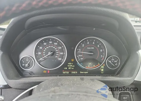 2014 BMW 328 Xi Sulev из США, поврежденный, VIN WBA3B5C59EP540762